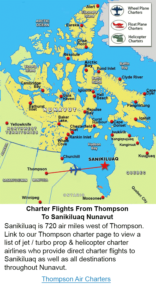 Thompson Manitoba Cargo Charters